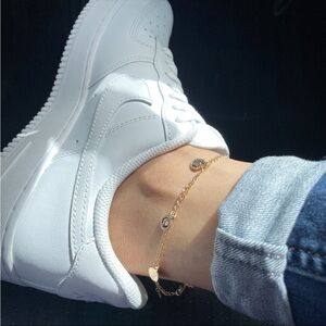 Boho Gold Coin Anklet